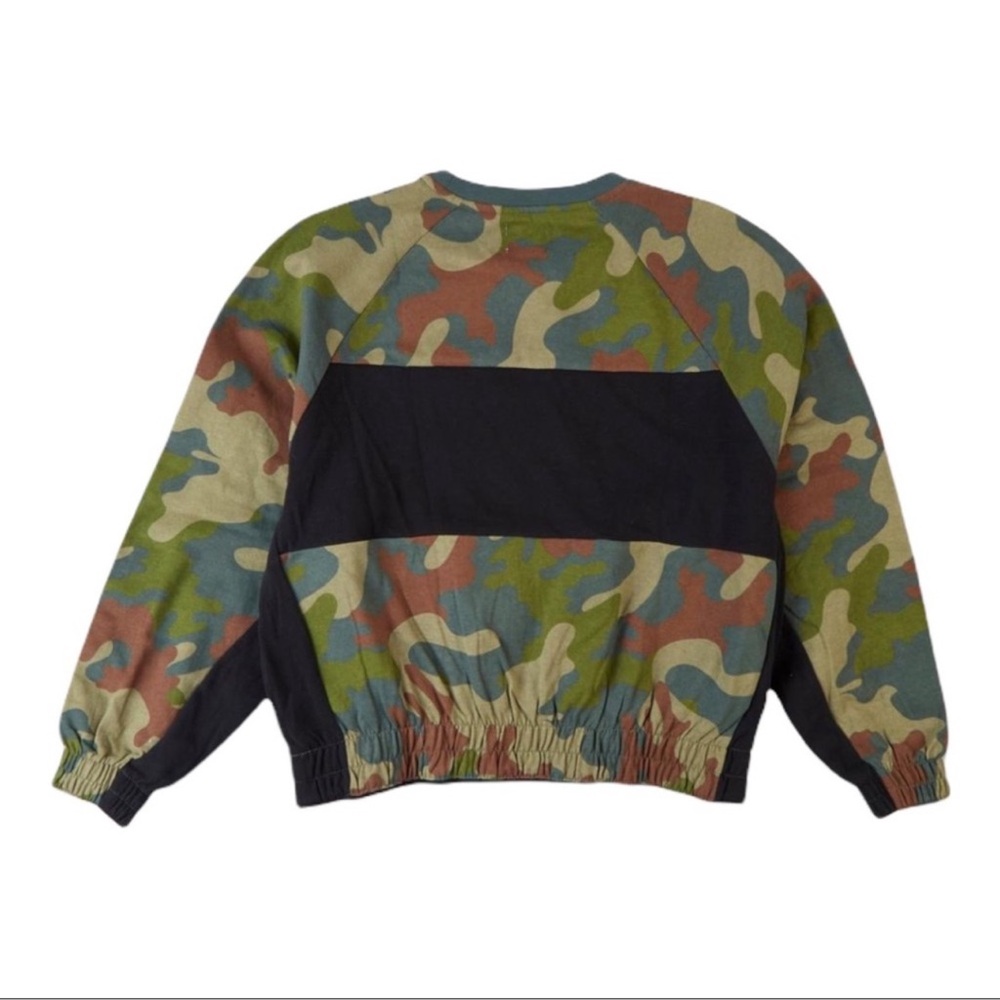 HURLEY Women’s One & Only Dolman Camo Fleece Crewneck Sweatshirt NWT - Picture 8 of 16